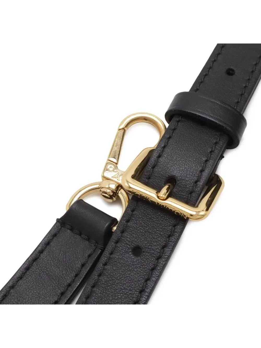 Louis Vuitton Monogram Tufting on My Side MM 2-Way Shoulder Bag Leather Noir